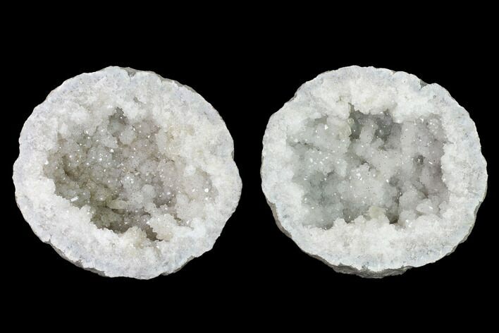 Keokuk Quartz Geode with Calcite & Pyrite Crystals - Missouri #144765